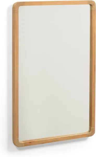 Shamel, Veggspeil, natur, H70x45x3 cm